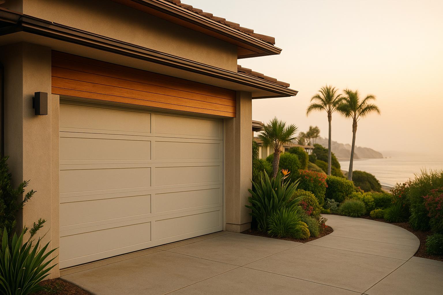 How Coastal Weather in Dana Point Affects Your Garage Door